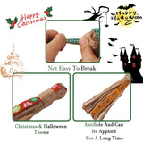 12Pcs Christmas Jute Rope Tassel Pendants for Home Decoration