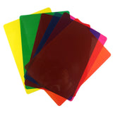 12Pcs Colored Overlays For Dyslexia Reading Strips ADHD Visual Stress