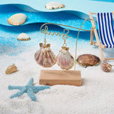 12Pcs Conch Shell Pendants for DIY Jewelry Making
