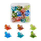 12Pcs Turtle Lampwork Bead Glass Beads DIY Earrings Bracelet Charm Jewelry