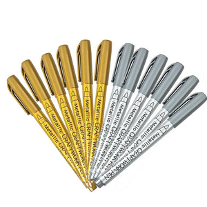 12Pcs Waterproof Paint Marker Pens 1.5mm Craft Resin Mold Pen Art Supplies