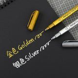 12Pcs Waterproof Paint Marker Pens 1.5mm Craft Resin Mold Pen Art Supplies