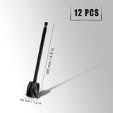 12Pcs Epoxy Resin Mixer Paddles for Drill Mixing