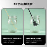 12Pcs Epoxy Resin Mixer Paddles for Drill Mixing