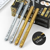12Pcs Epoxy Resin Drawing Pen Metallic Marker for DIY Crafts