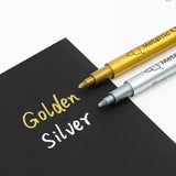 12Pcs Epoxy Resin Drawing Pen Metallic Marker for DIY Crafts