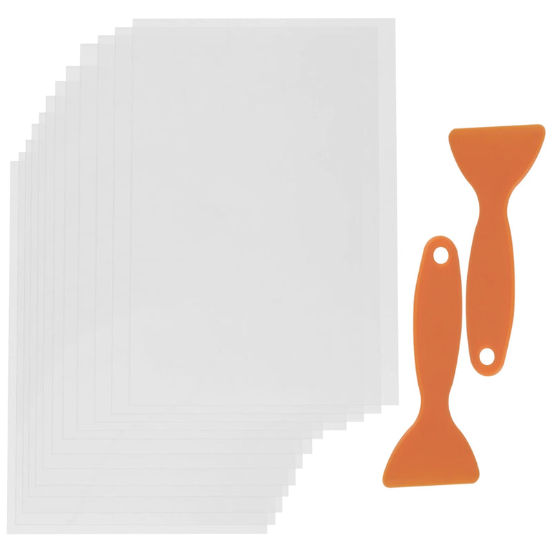 12Pcs FEP Film for UV 3D Printers, 200X140X0.15mm Thickness, LCD Resin