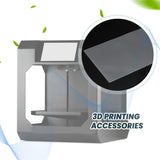 12Pcs FEP Film for UV 3D Printers, 200X140X0.15mm Thickness, LCD Resin