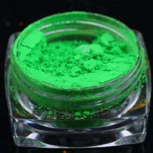 Fluorescent UV Pigment Powder Glow in the Dark Resin Pigment Kit