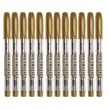 12Pcs Silver Epoxy Resin Drawing Pen Metallic Permanent Markers Acrylic Paint