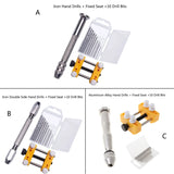 12Pcs Hand Drill Fixed Holder Jewelry Tools Kit for Resin Casting Molds