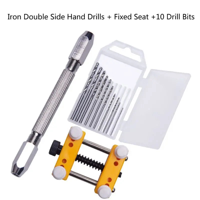 12Pcs Hand Drill Kit for Resin Molds with 10 Bits