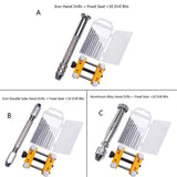 12Pcs Hand Drill Jewelry Tools Kit Pin Vise for Resin Casting Molds