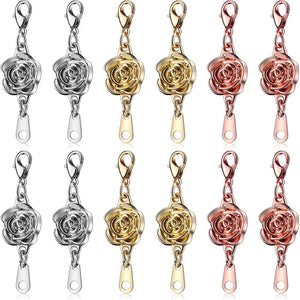 12Pcs Locking Magnetic Clasps for Jewelry Necklace Bracelet