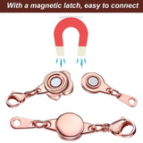 12Pcs Locking Magnetic Clasps for Jewelry Necklace Bracelet
