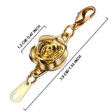 12Pcs Locking Magnetic Clasps for Jewelry Necklace Bracelet