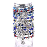 12Pcs/Lot Mixed Bracelet Women Beaded Elasticity Small Gift