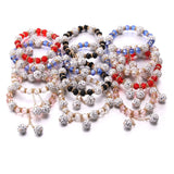 Mixed Stretch Crystal Bracelet Women Bracelet Jewelry Friendship Gift