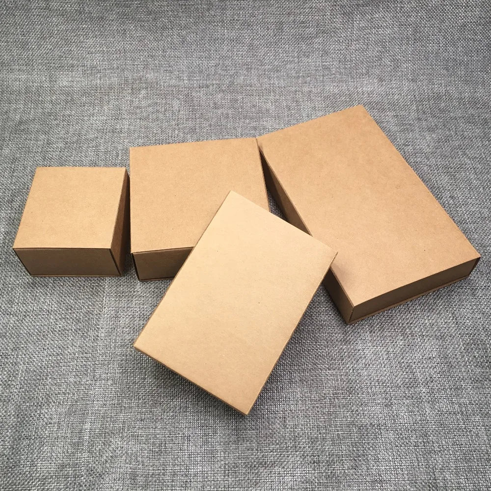 12Pcs Mix Size 3-Color 3D Drawer Paper Box Biscuit Chocolate Gift Case