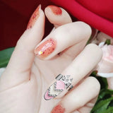 12Pcs Nail Ring Jewelry Crystal Finger Art Decoration Ladies Rhinestone
