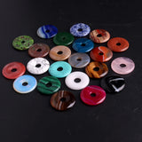 12Pcs Natural Gem Stone 18mm Beads Red Agates Charms for Jewelry Making
