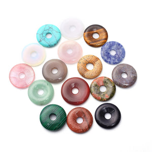 12Pcs Natural Gem Stone 18mm Beads Red Agates Charms for Jewelry Making