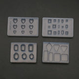 12Pcs Mini Diamond Crystals Resin Mold Nail Art Kit