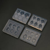 12Pcs Mini Diamond Crystals Resin Mold Nail Art Kit