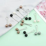 12Pcs Multicolor Epingle Hijab Clips Anti Slip Brooch Headscarf