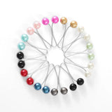 12Pcs Multicolor Epingle Hijab Clips Anti Slip Brooch Headscarf