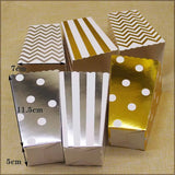 12Pcs Marbling Football Popcorn Box Wedding Party Christmas Birthday Candy