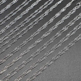 12Pcs/Pack Water Wave Chains with Lobster Clasps Choker Chain for Jewelry Making