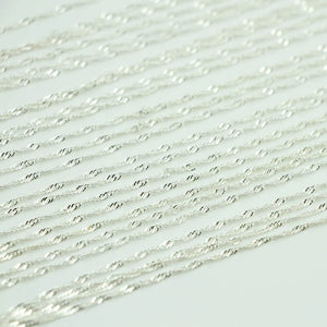 12Pcs/Pack Water Wave Chains with Lobster Clasps Choker Chain for Jewelry Making