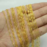 12Pcs/Pack Water Wave Chains with Lobster Clasps Choker Chain for Jewelry Making