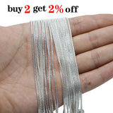 12Pcs Lobster Clasp Chains Box Link DIY Handmake Chain For Jewelry Making