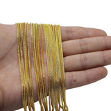 12Pcs Lobster Clasp Chains Box Link DIY Handmake Chain For Jewelry Making