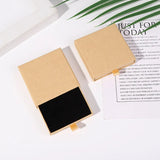 12Pcs Pull-Out Jewelry Packaging Box For Earrings Necklace Pendant