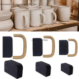 12Pcs Pottery Mug Handle Molds for Clay Mug Handle Making Tool