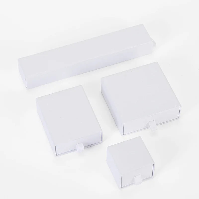 12Pcs Pink Jewelry Box Craft Paper Drawer for Gift Display