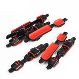 12Pcs Reel Deck Fishing Rod Clip Wheel Accessory Holder Tackle