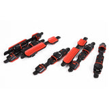 12Pcs Reel Deck Fishing Rod Clip Wheel Accessory Holder Tackle