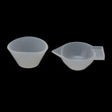 12Pcs Resin Silicone Measuring Cups for UV Resin Mold DIY Jewelry Tools