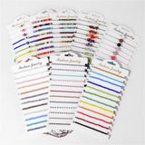 12Pcs Colorful Seed Beads Bracelet Set Boho Crystal Stone Braided Jewelry