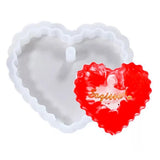 12Pcs/Set Crystal Epoxy Resin Mold Keychain Pendant Silicone Mould