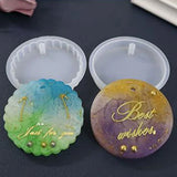 12Pcs/Set DIY Crafts Keychain Pendant Silicone Mould Jewelry Making Tools
