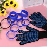 12Pcs Silicone Bands For Sublimation Tumblers, DIY Cup Wrapping Kit