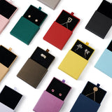 12Pcs Square Paper Drawer Boxes with Sponge - Jewelry Gift Storage Boxes