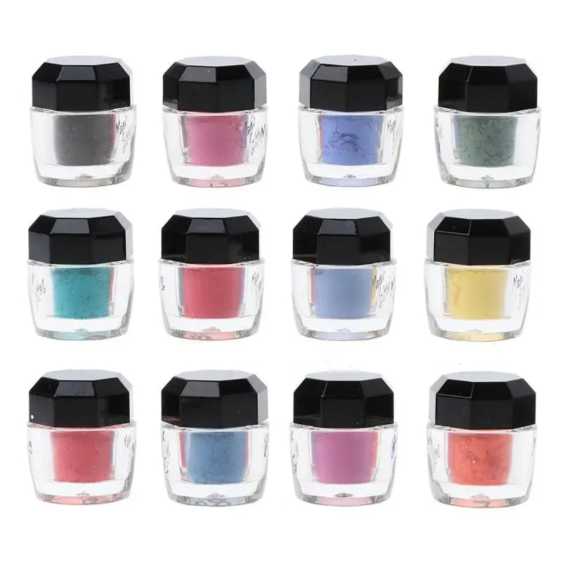 12Pcs Thermochromic Pigment Resin Magic Powder Change Resin Jewelry Making
