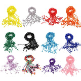 12Pcs Tibet Bracelet Red Cord Kabbalah 7 Knot Cross Bracelet