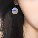 12Pcs Wood Geometric Pendants DIY Earrings Necklace Supplies